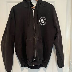 Pearl Jam Black Zip-Up Hoodie XL